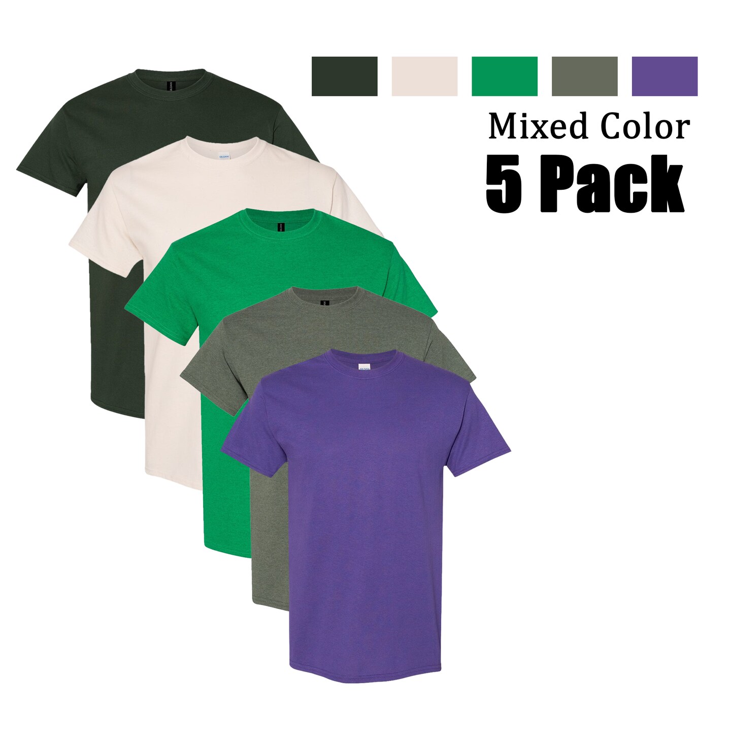 Gildan Heavy Cotton Blank T-Shirt, Grade Canvas for Small business customization