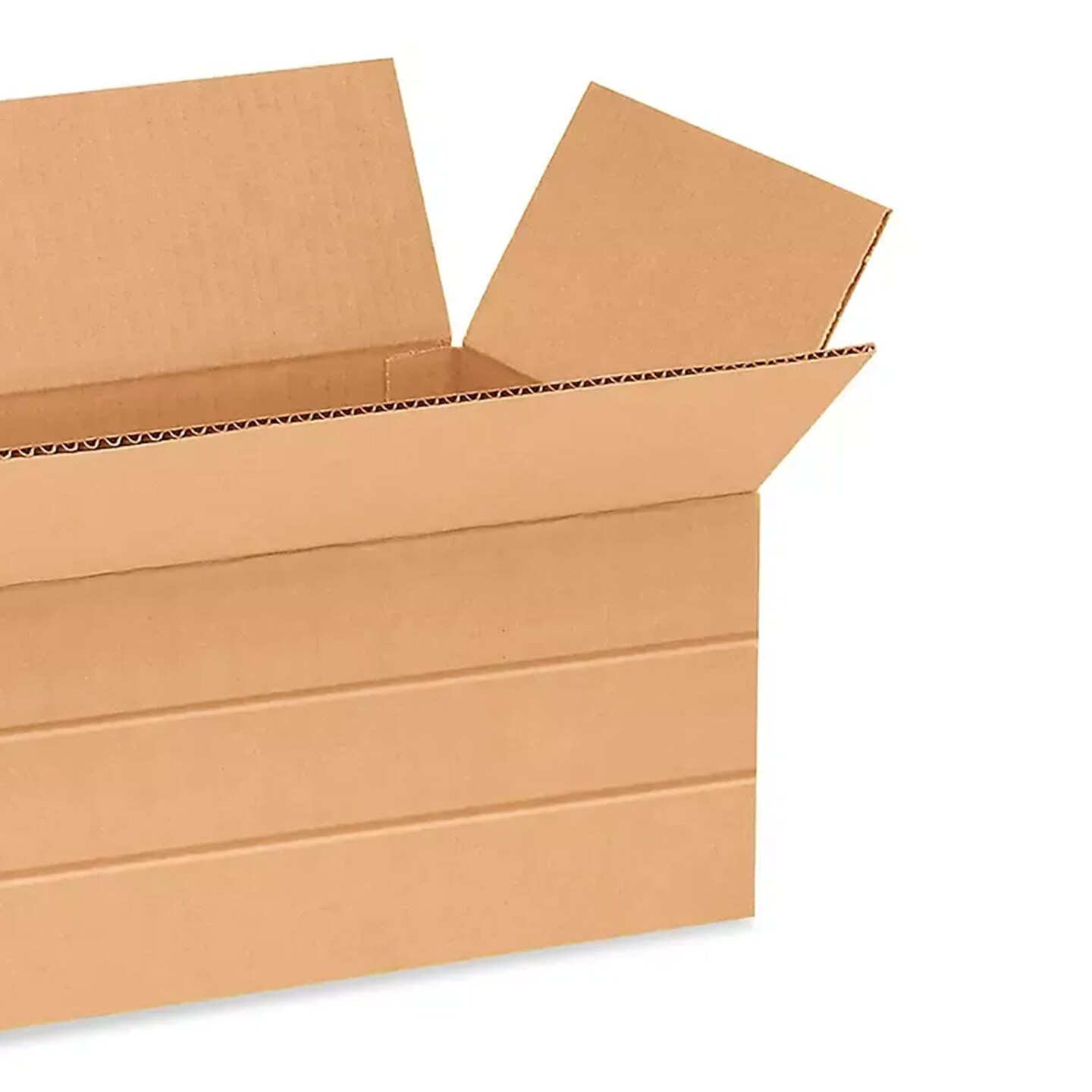 250 Pack Heavy Duty Multi Depth Corrugated Shipping Cartons for Packaging Mailing and Storage 14 1⁄2 x 8 3⁄4 x 6 inch