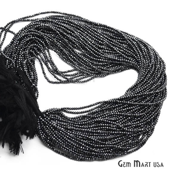 Rondelle Beads, Handcrafted 12-13 Inch Bead Strands, 2-2.5mm, Faceted Gemstones, Natural Strung, DIY Jewelry Making Bead Supply (70000)