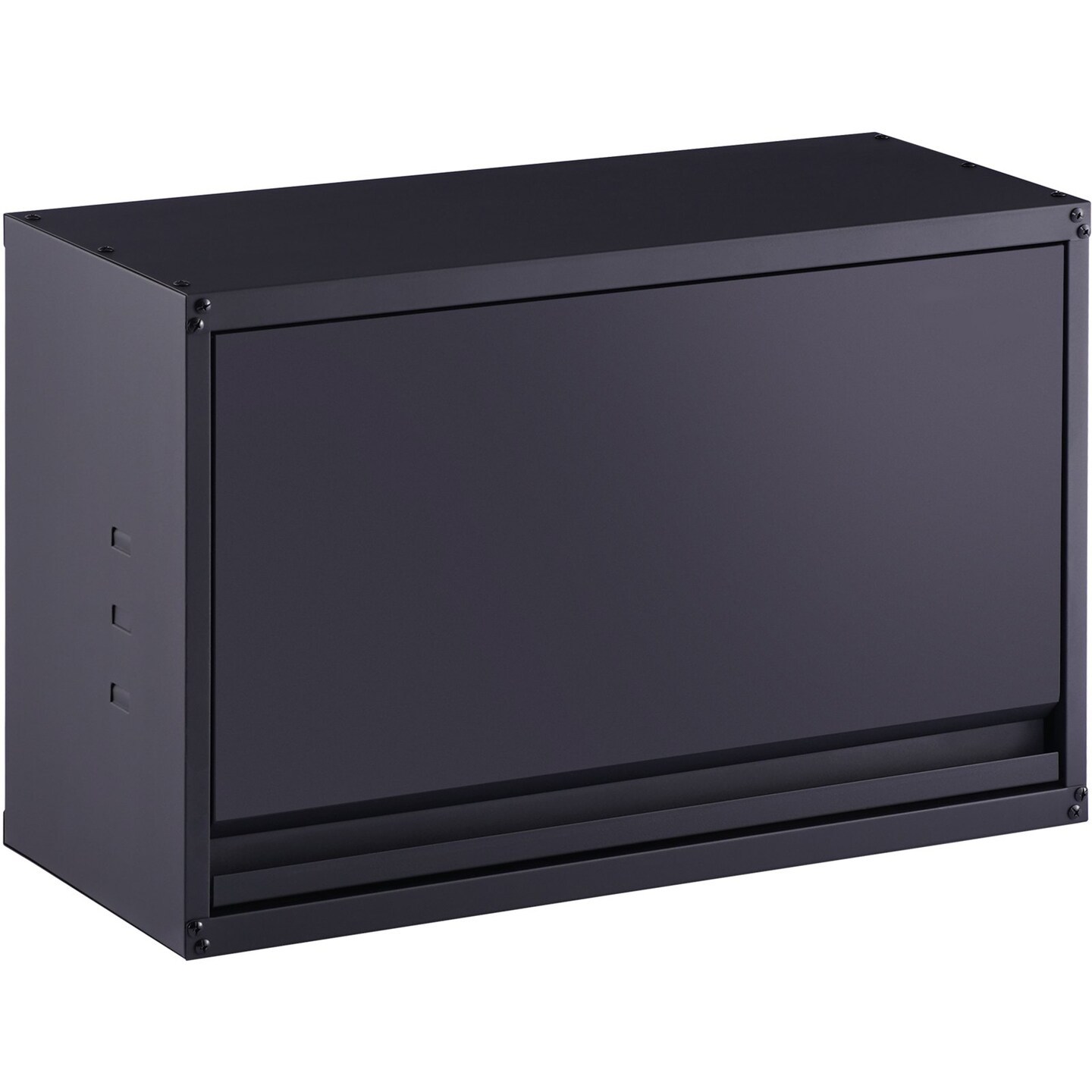 Wall-Mounted Storage Cabinet with Adjustable Shelves for Home or Garage