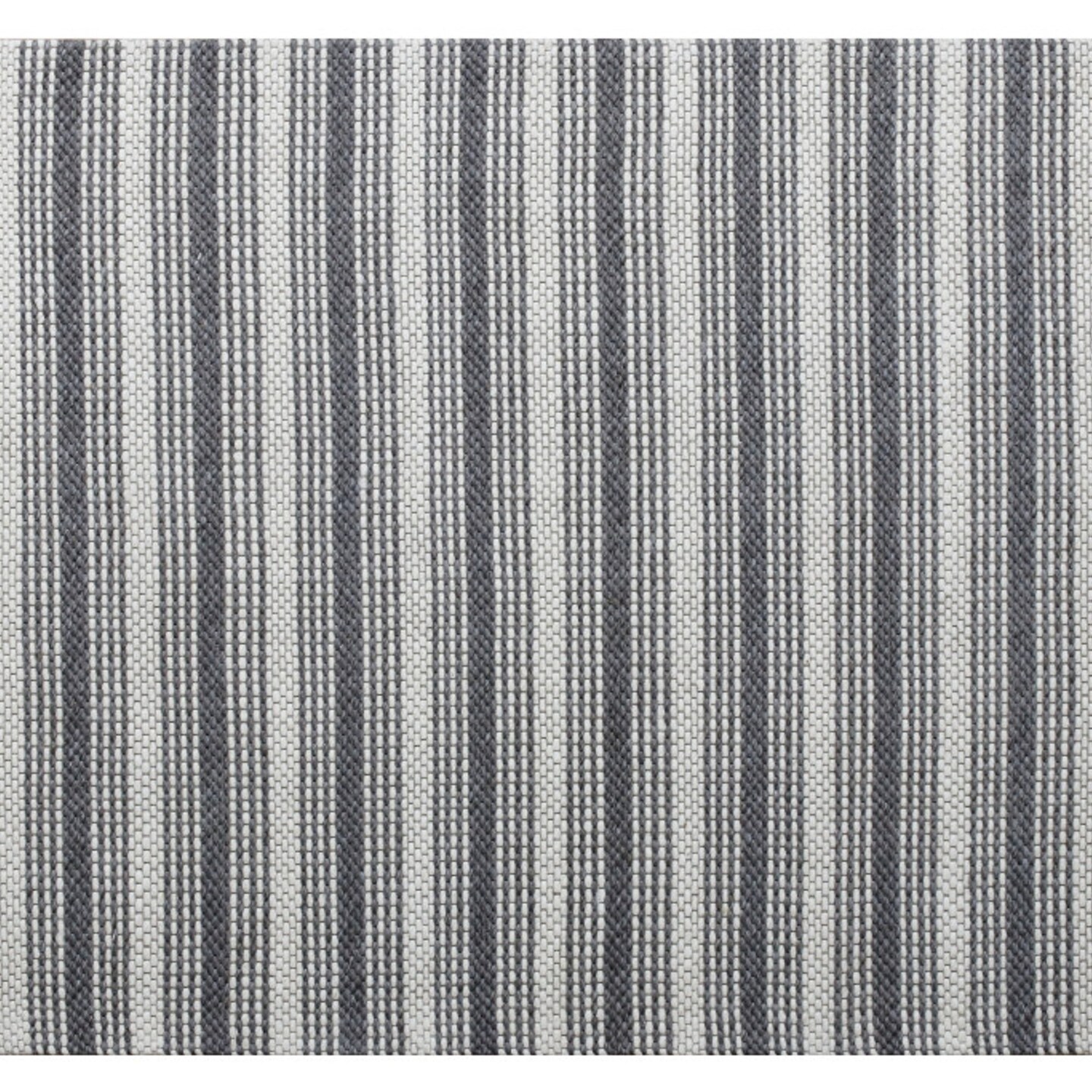 Edge Collections - 8' X 10' - Gray - Hand Woven Striped Area Rug for Comfortable Spaces - 1 Piece
