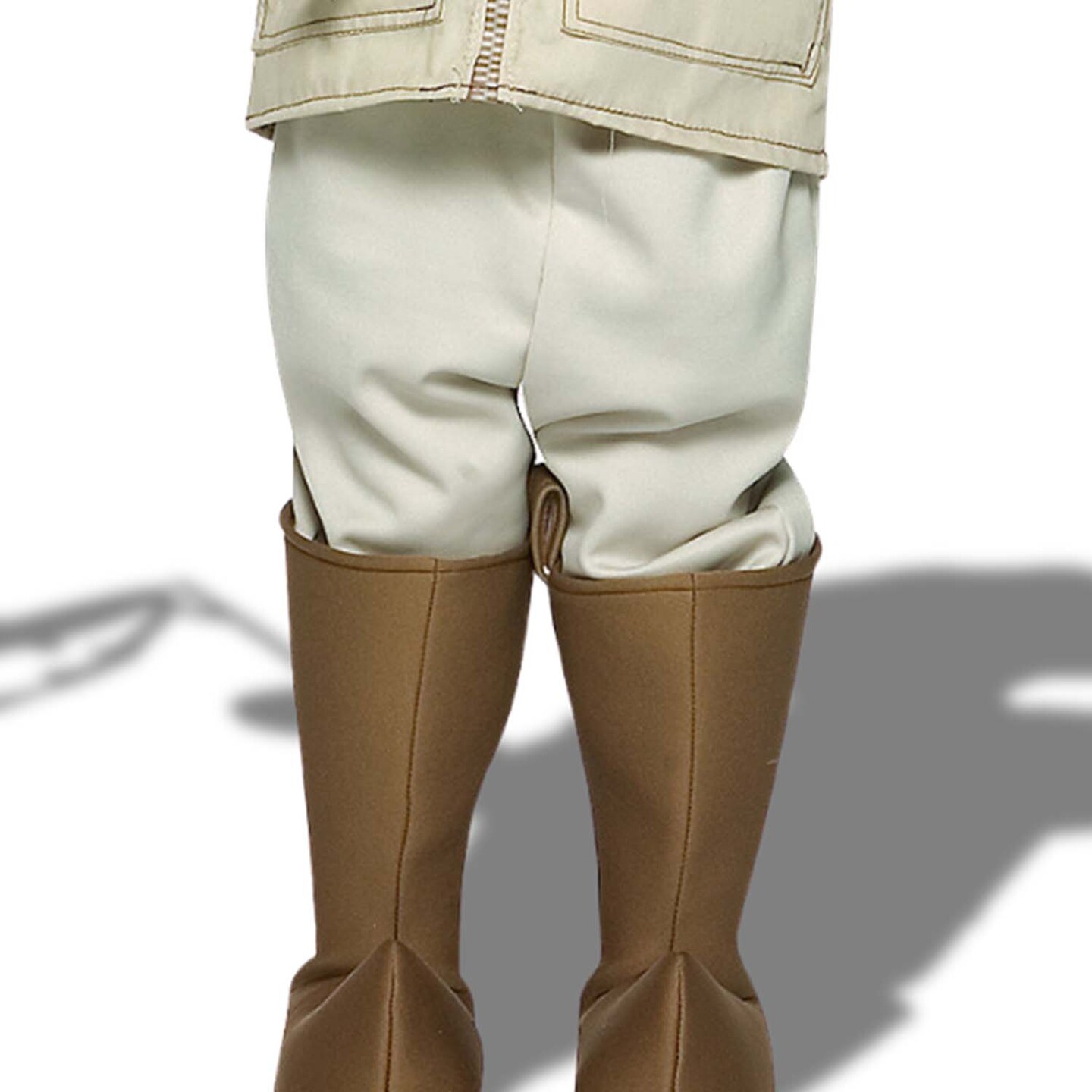 Future Fisherman Toddler Costume Size 3-4T Khaki Fishing Outfit