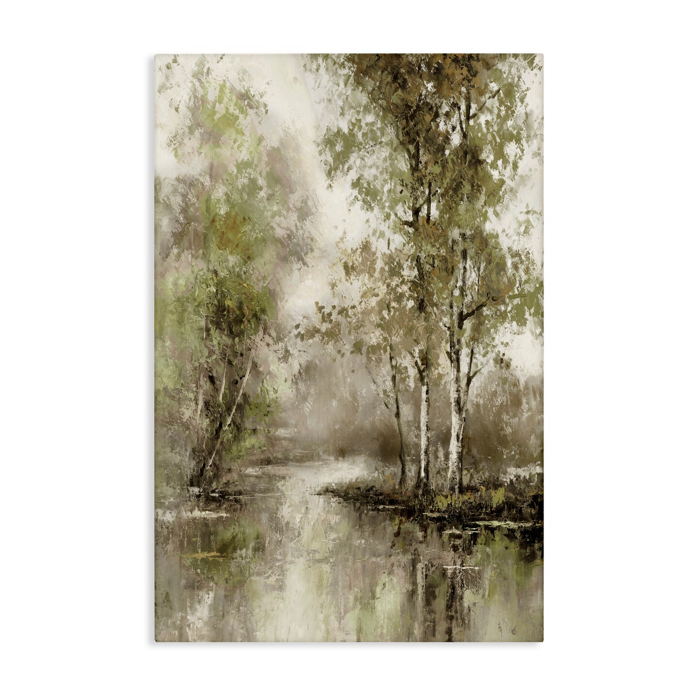 Stupell Industries Spring Forest River Canvas Wall Art, design by T.C. Chiu
