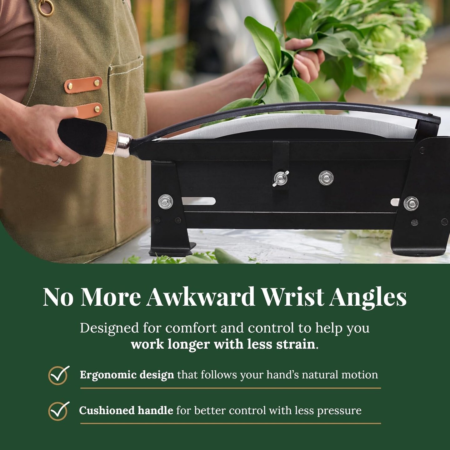 2-Pack: Floral Stem Cutter, 14" Wide, Stainless Steel Blade, Trimming Tool with Safety-Lock & Comfort Grip, Floral Home by Artificial Flowers