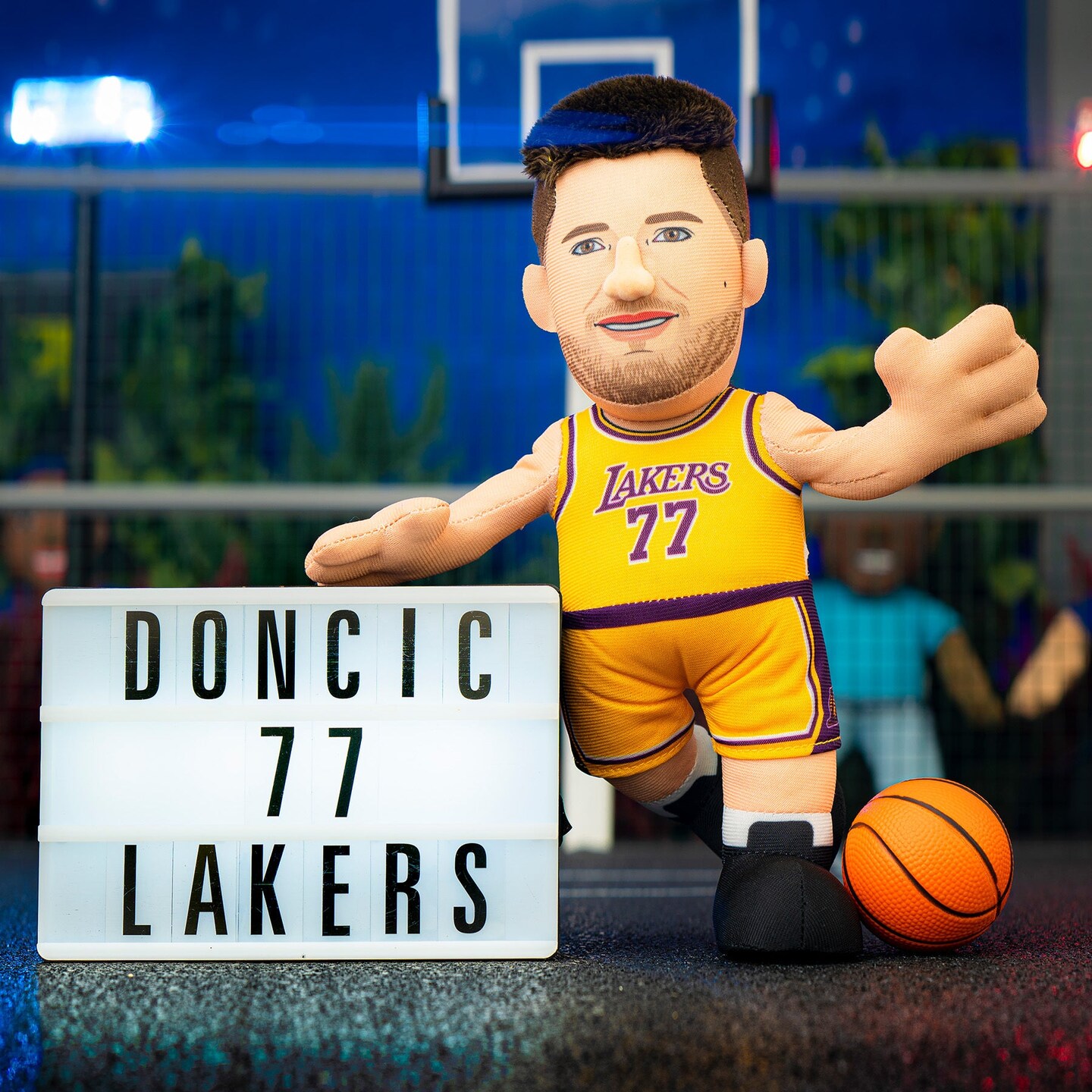 Bleacher Creatures Los Angeles Lakers Luka Doncic 10&#x22; Plush Figure