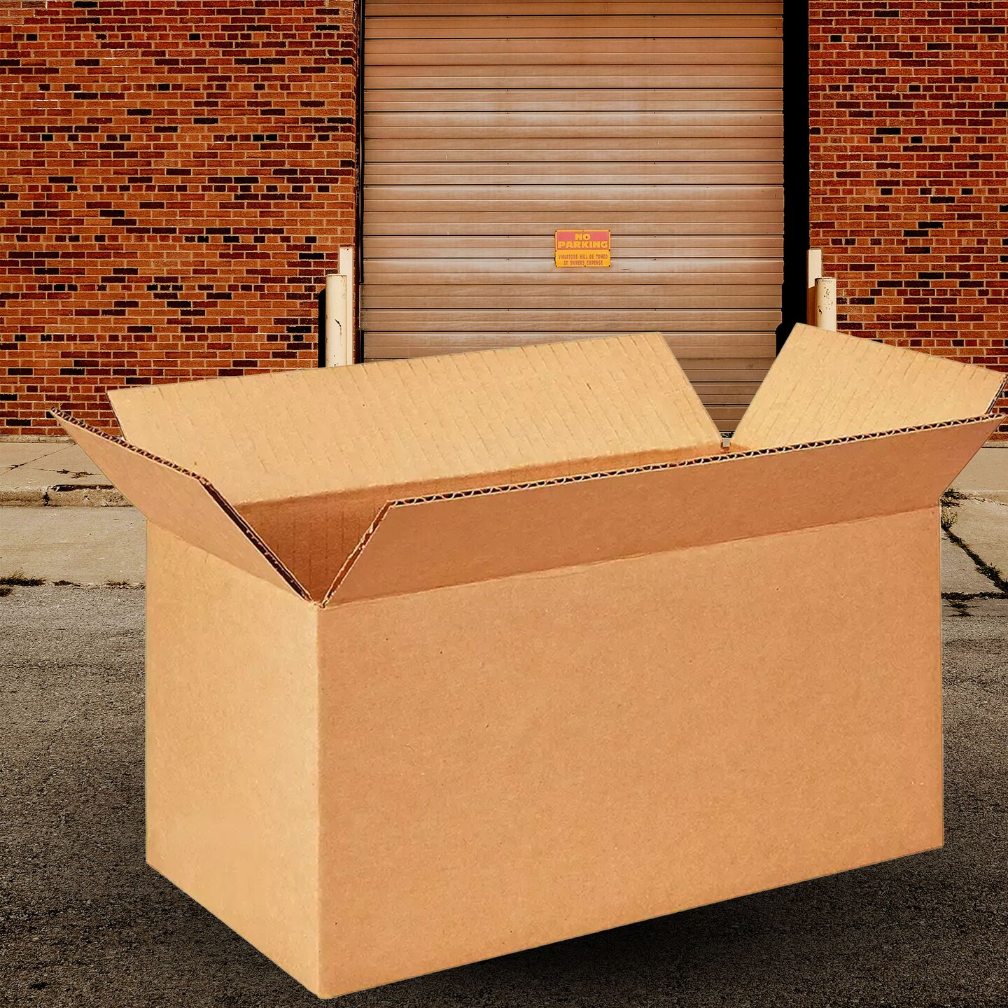 25 pcs Long Corrugated Shipping Boxes Heavy Duty C Flute Durable Storage Solution 12 x 6 x 6 inch
