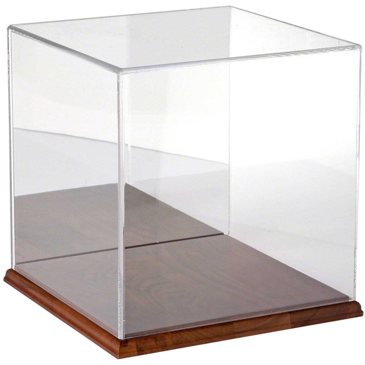 Plymor Clear Acrylic Display Case, 10&#x22; x 10&#x22; x 10&#x22;