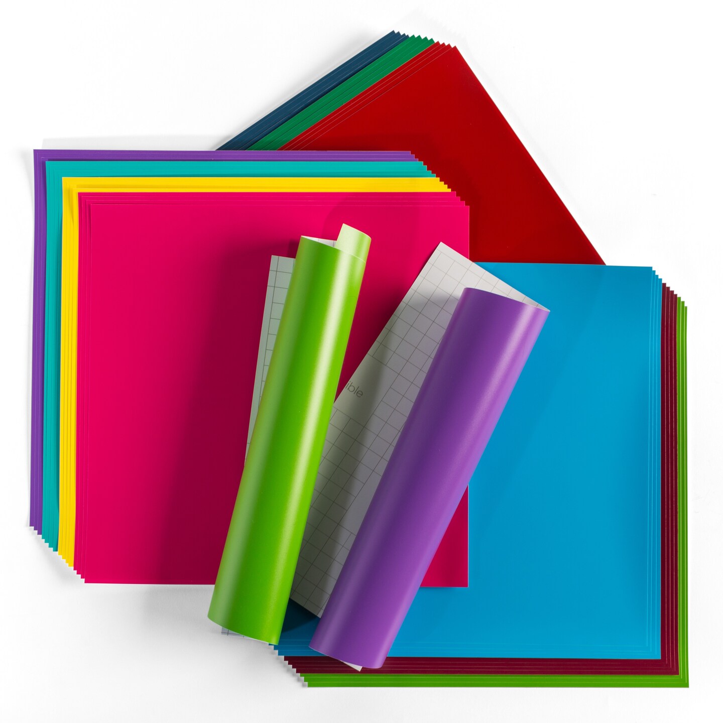 Cricut Premium Vinyl Value Pack, Variety - Removable (40 ct), 12" x 12"