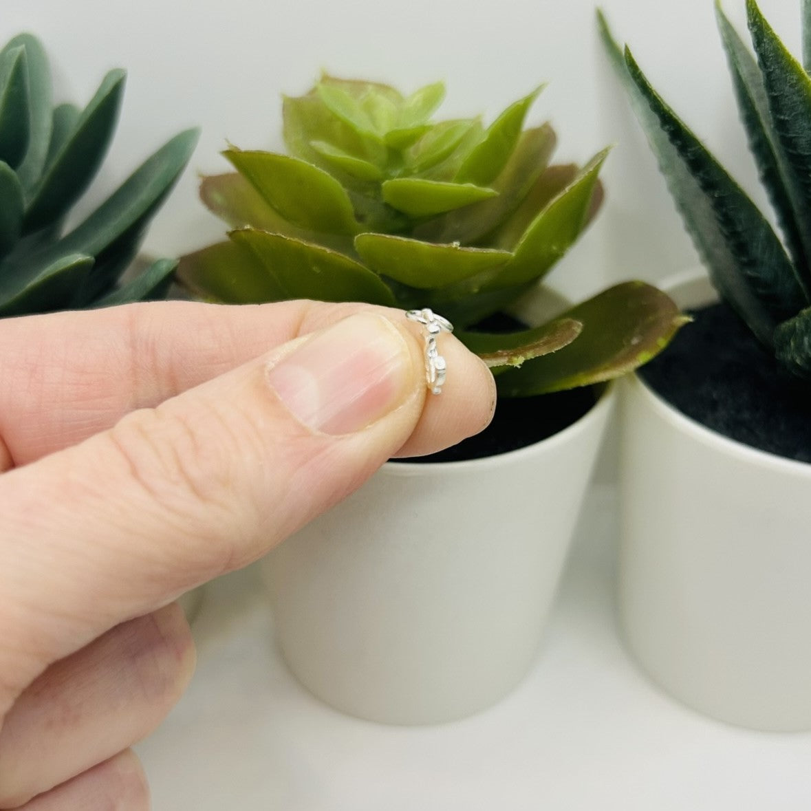 Sterling Silver Anchor Charm, 9x5mm