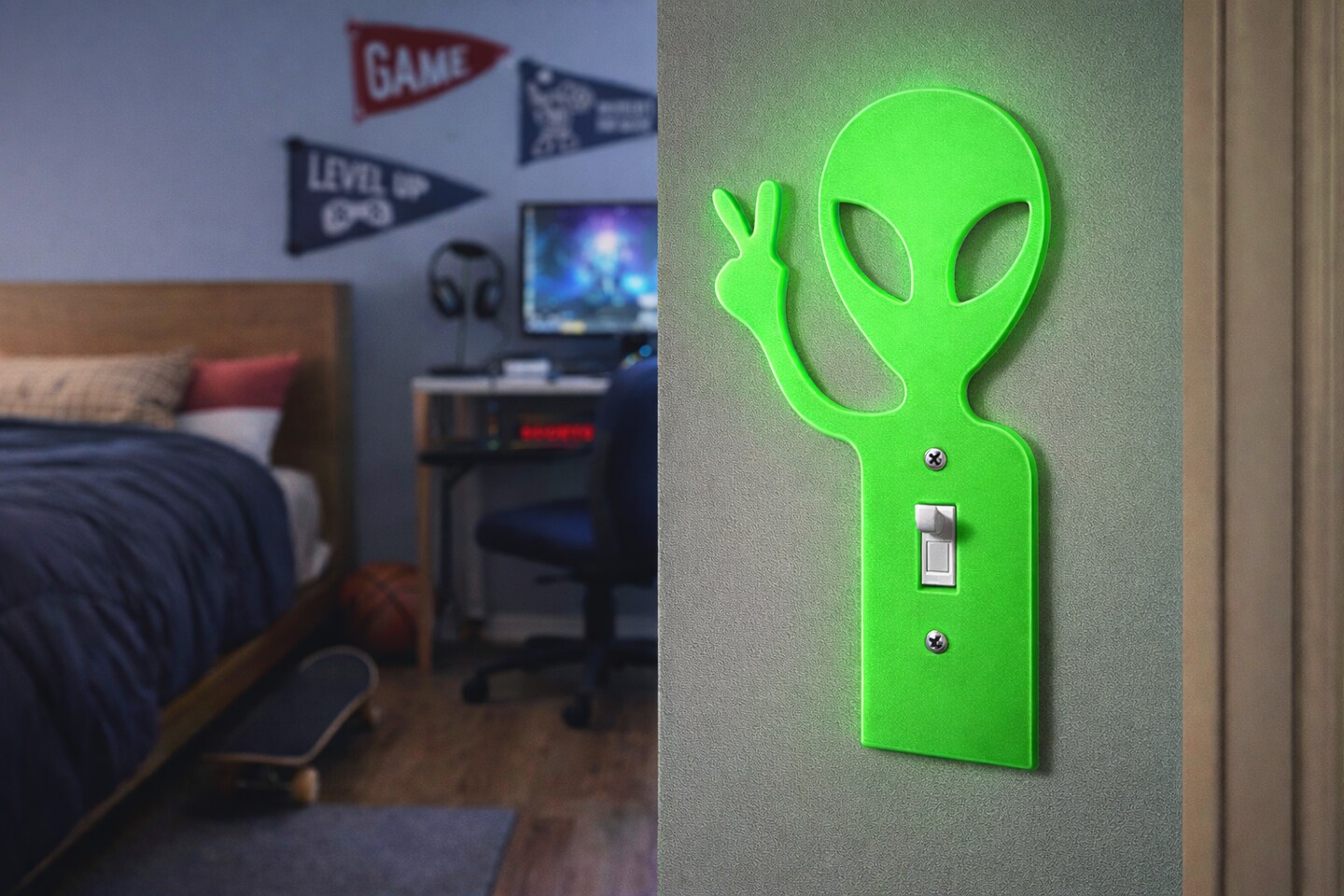 Alien Light Switch Cover | MakerPlace by Michaels