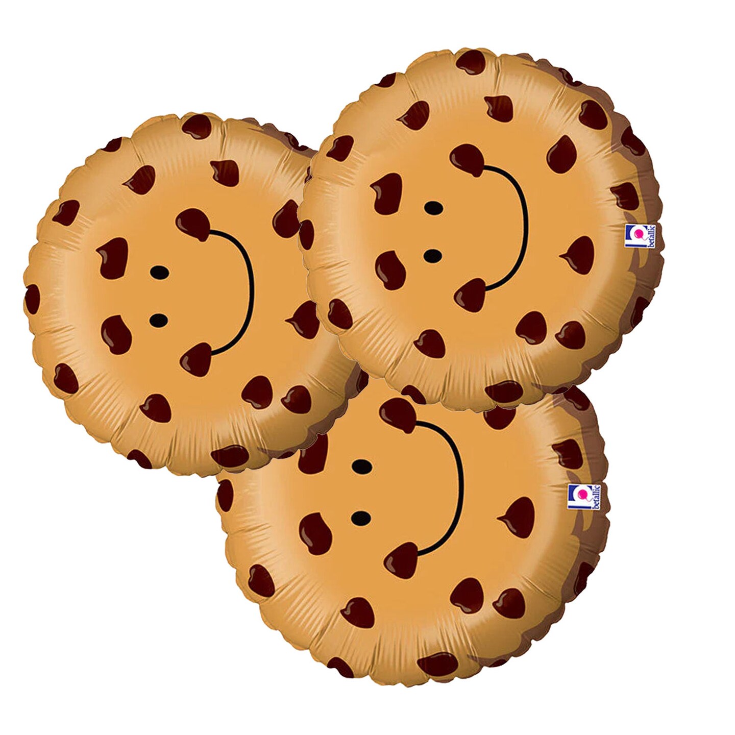 Betallic&#xAE; Chocolate Chip Cookie Balloon 21 Inch