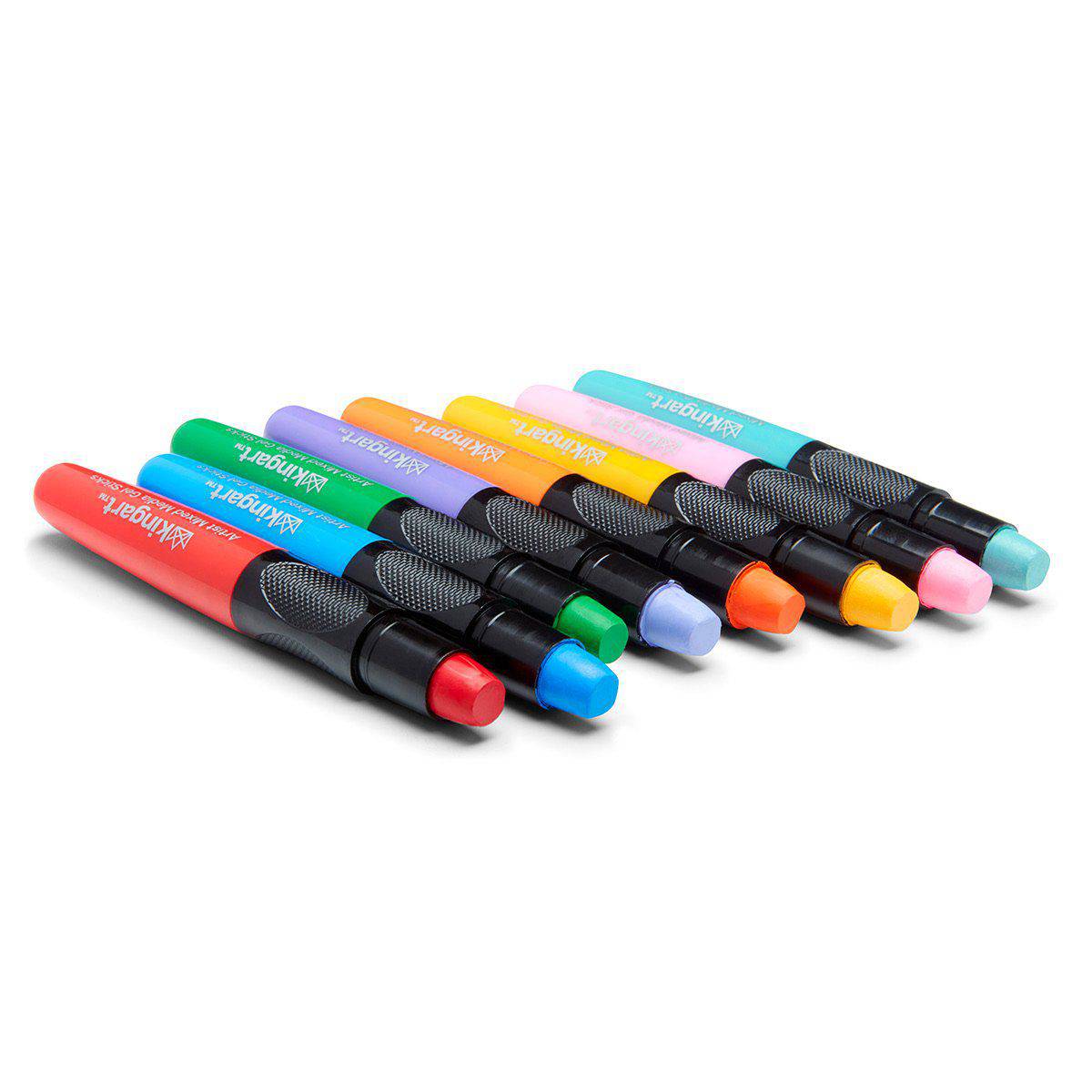 KINGART&#xAE; Gel Stick Artist Mixed Media Watercolor Crayons, Set of 72 Unique Colors