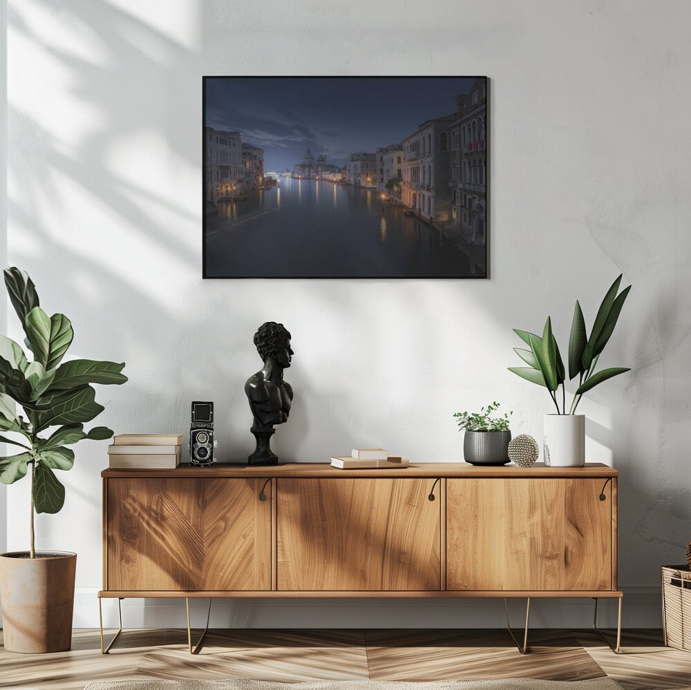 venice - David Navia 24x36 Black Framed Art | Home or Office Art