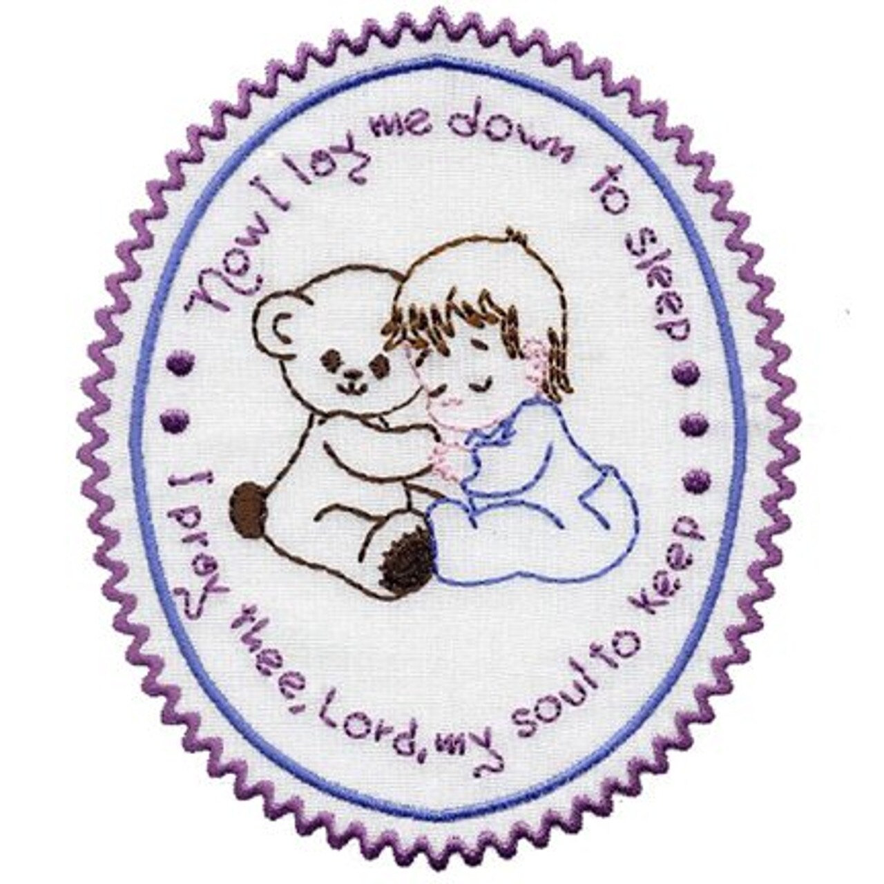 Aunt Martha's Mondays Child 3827 days of the week embroidery iron on pattern