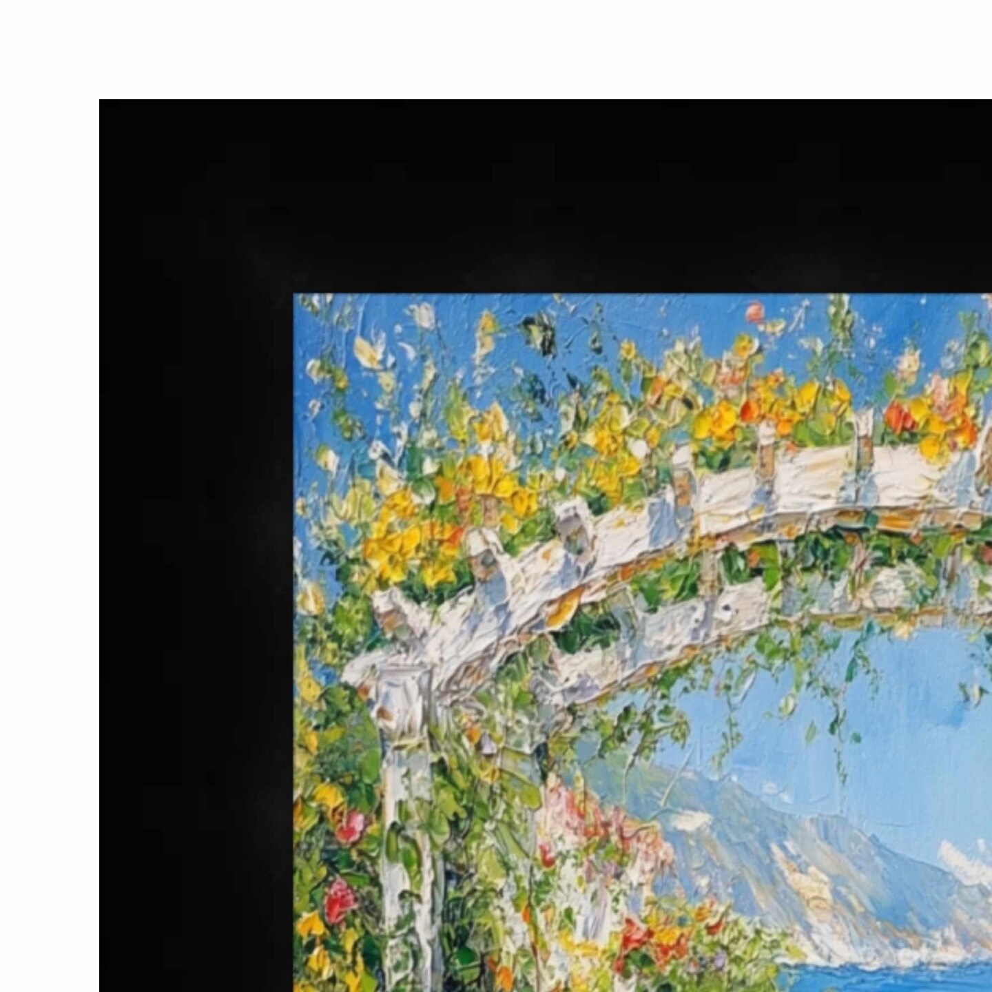 Modern Gallery Wall Gloss Black Picture Frame 20x24 frame