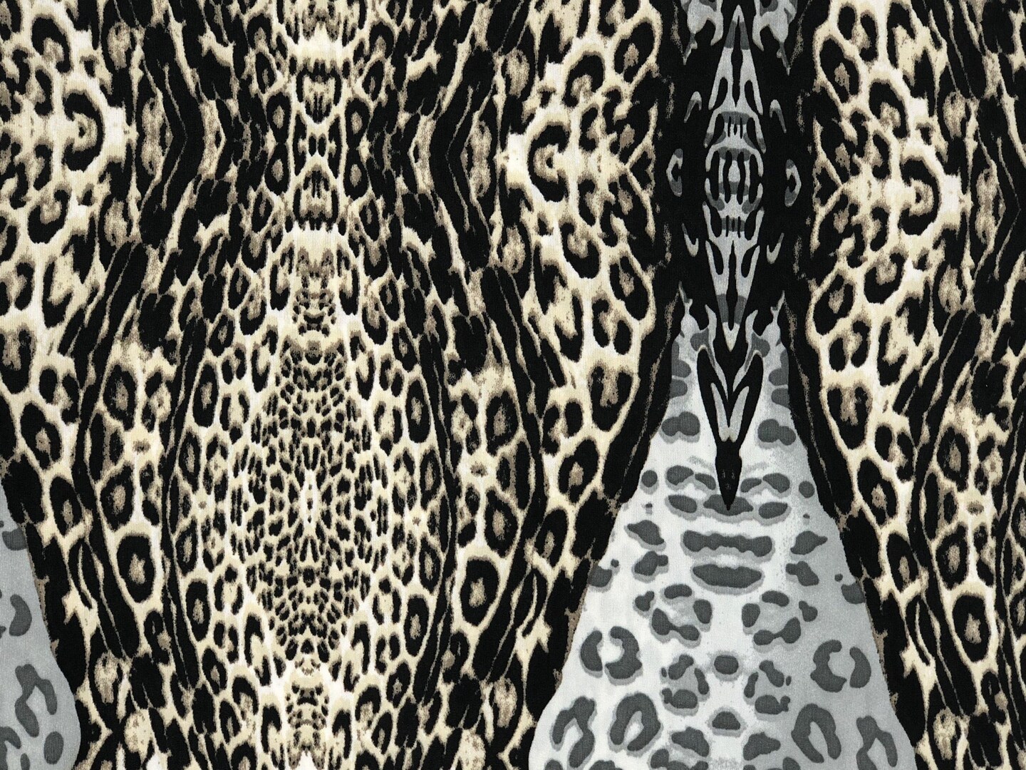 1 Yard ITY Knit Animal Print Fabric for Stylish Garments 60 Inches Wide ...