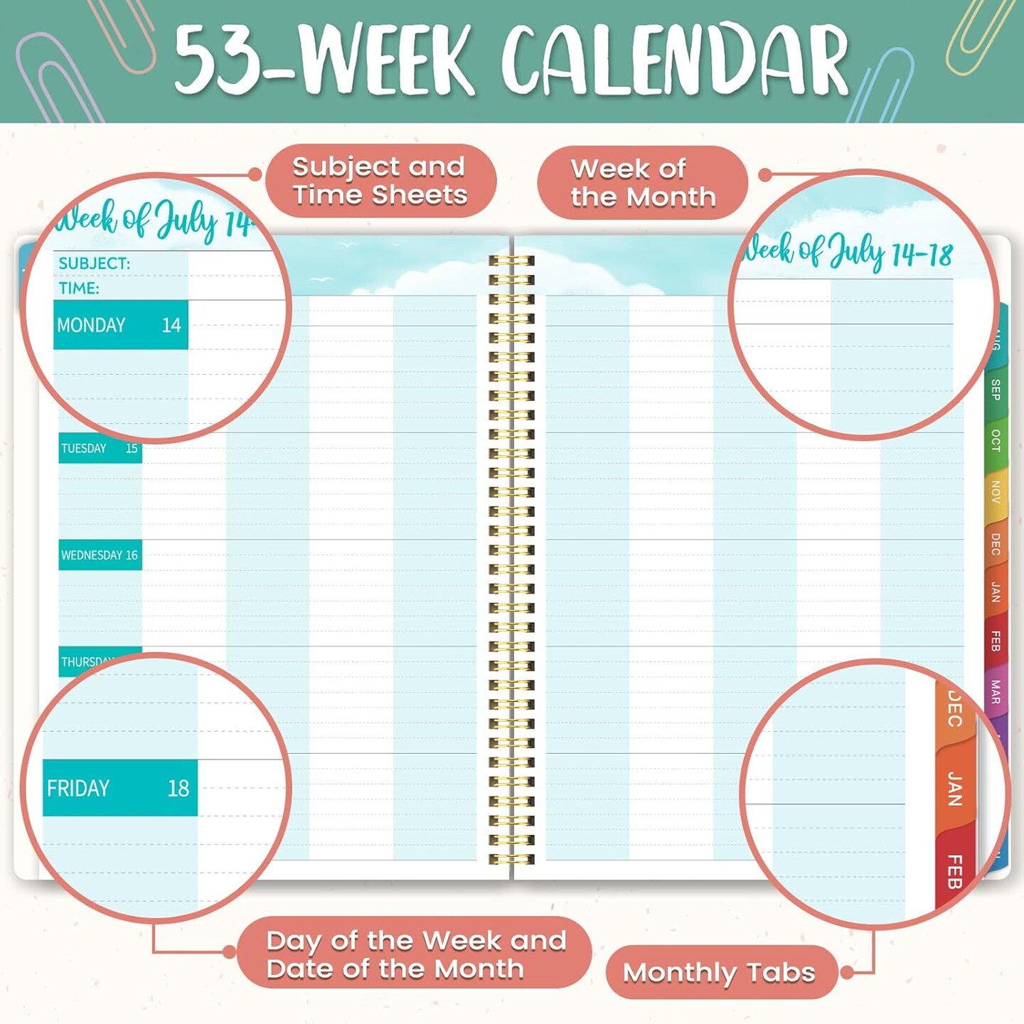 Teacher Planner 2025-2026 - Teacher Lesson Planners