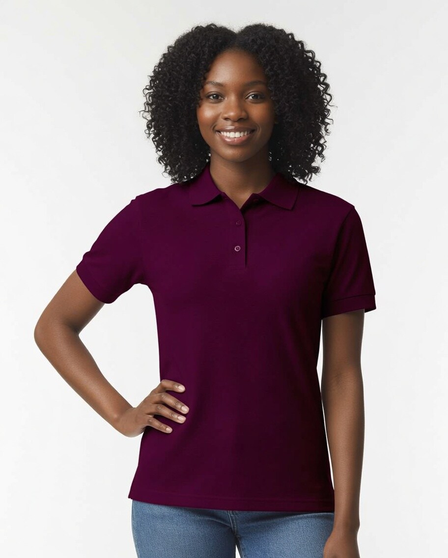 Gildan DryBlend Short Sleeve Jersey Polo Shirt for Office Wear & Casual Blank Polo