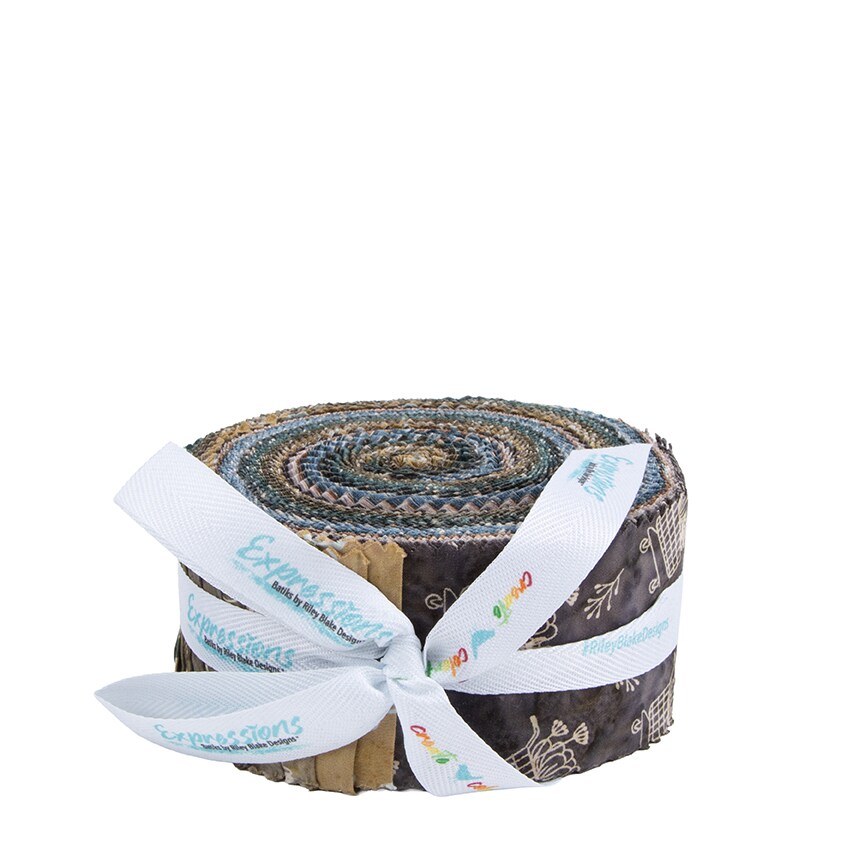 Expressions Batiks Farm to Table 2.5" Strip Roll (Jelly Roll / Rolie Polie) by Riley Blake (RP-23617-40)
