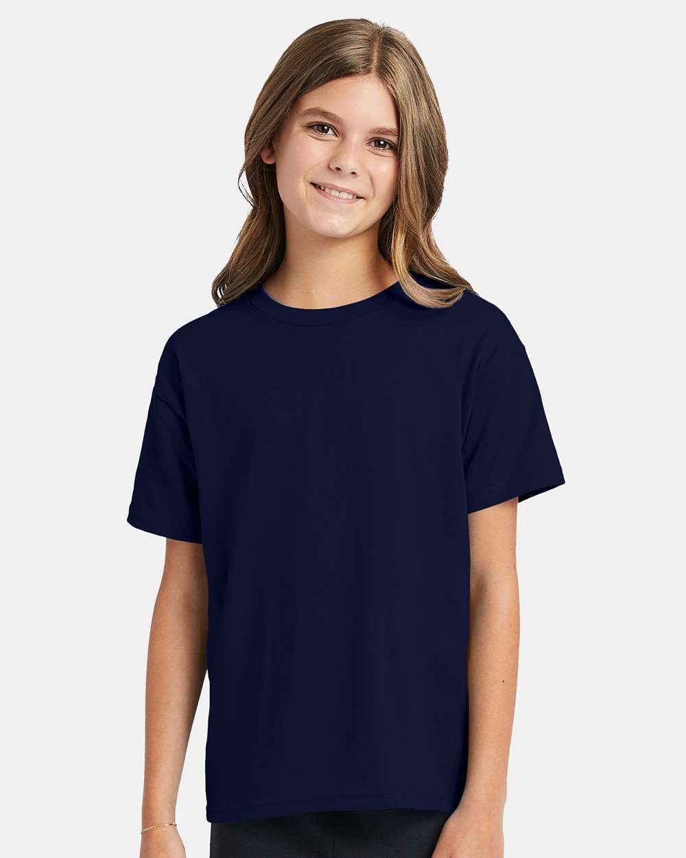 Youth EcoSmart Crewneck T-Shirt for School, Sports & Summer Outfits