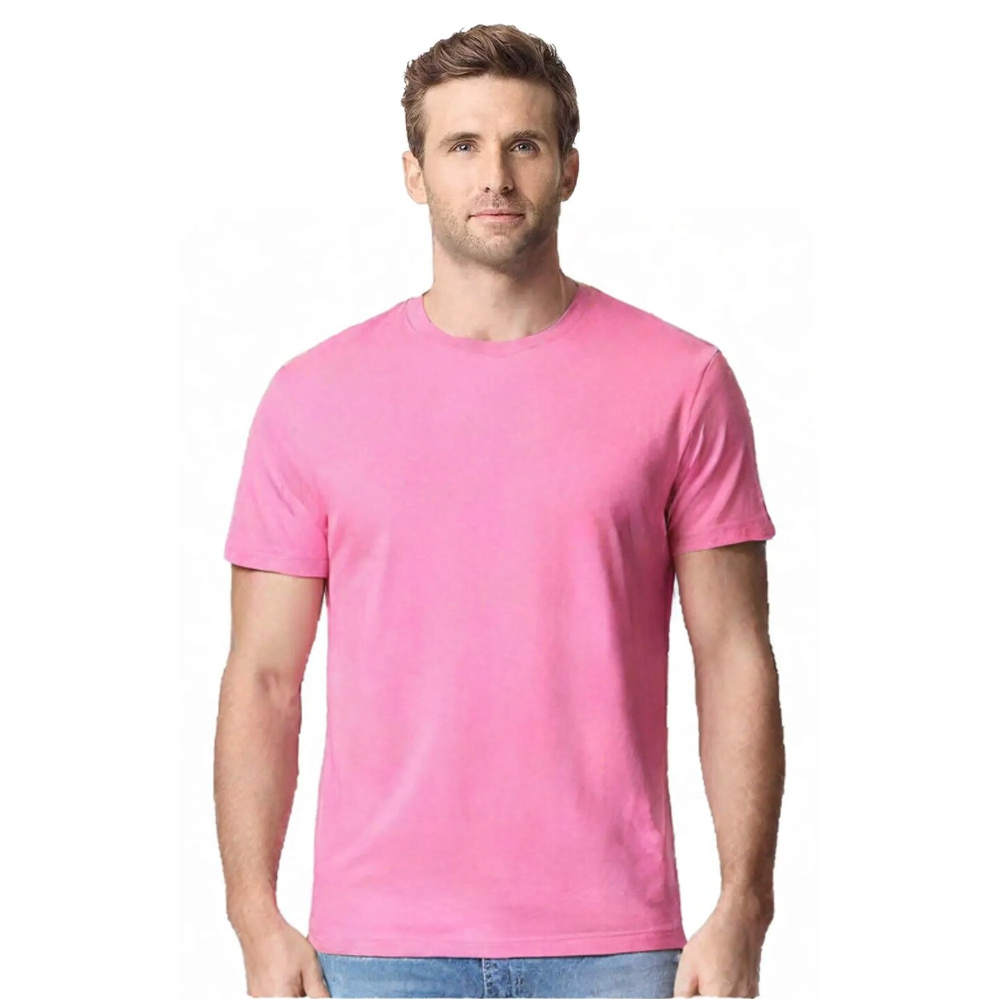 Unisex Heavy Cotton Crewneck T-Shirt for Durable Casual & Everyday Wear