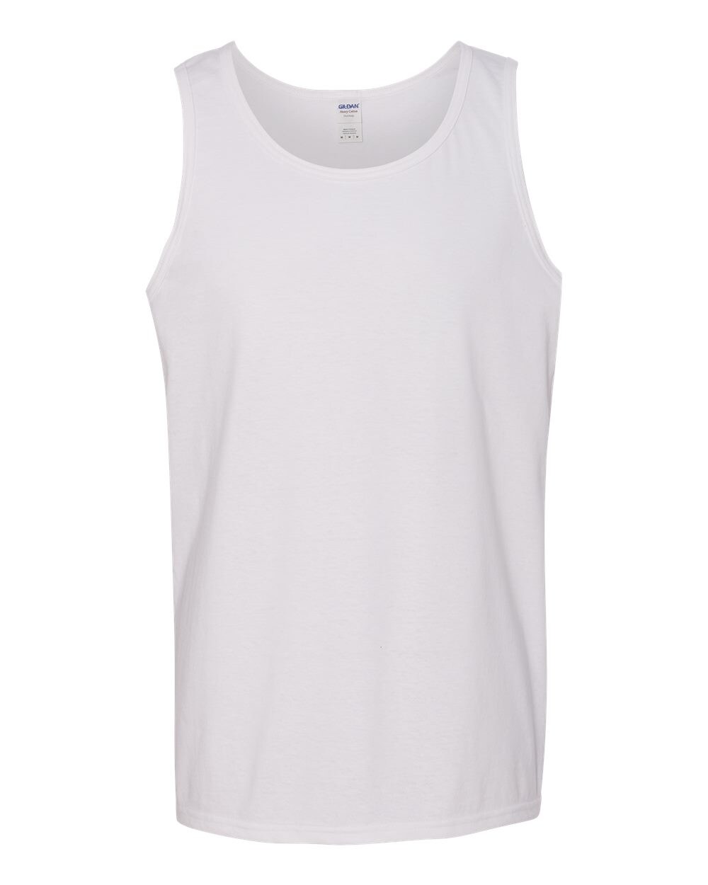 Gildan Heavy Cotton Sleeveless Tank Top for Gym Wear & Everyday Comfort Cotton Muscle Tee