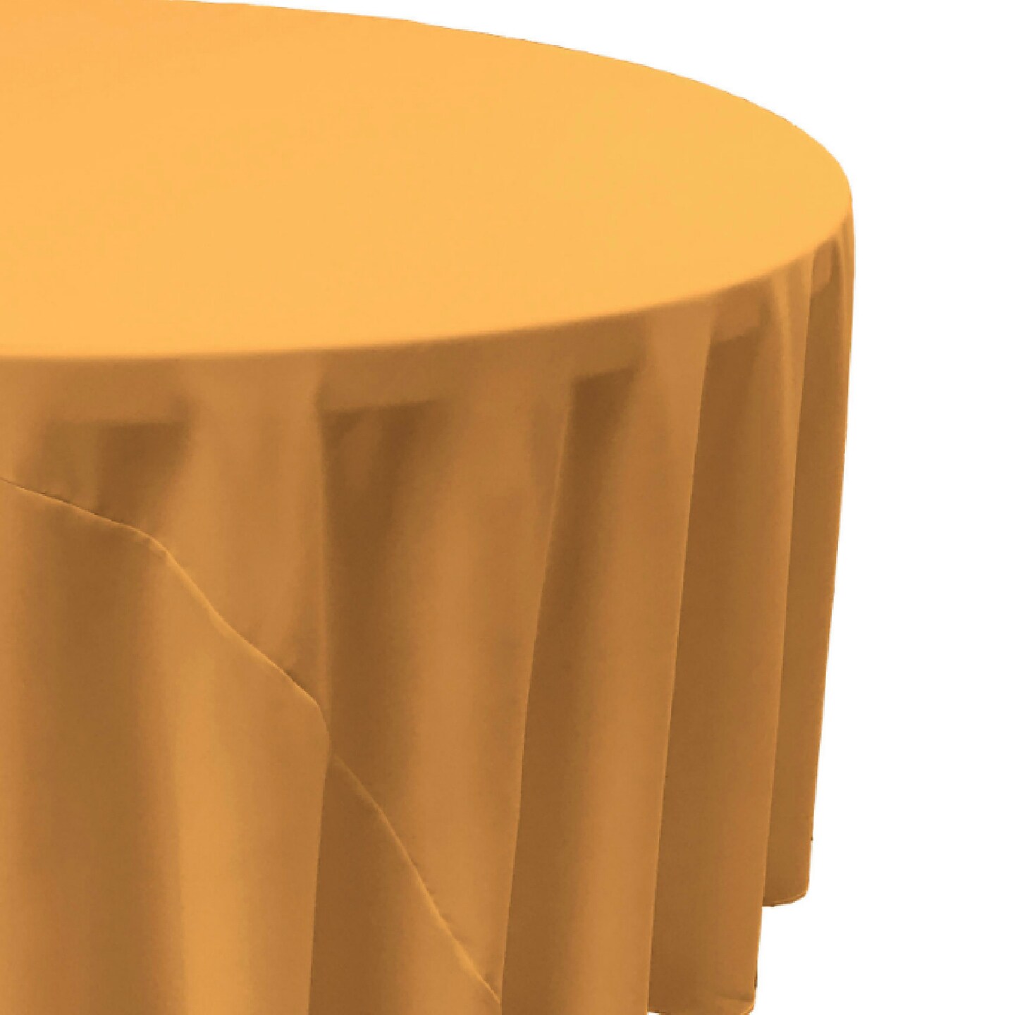 108 Inch Round Tablecloth Polyester Poplin Wrinkle Resistant Stain Resistant