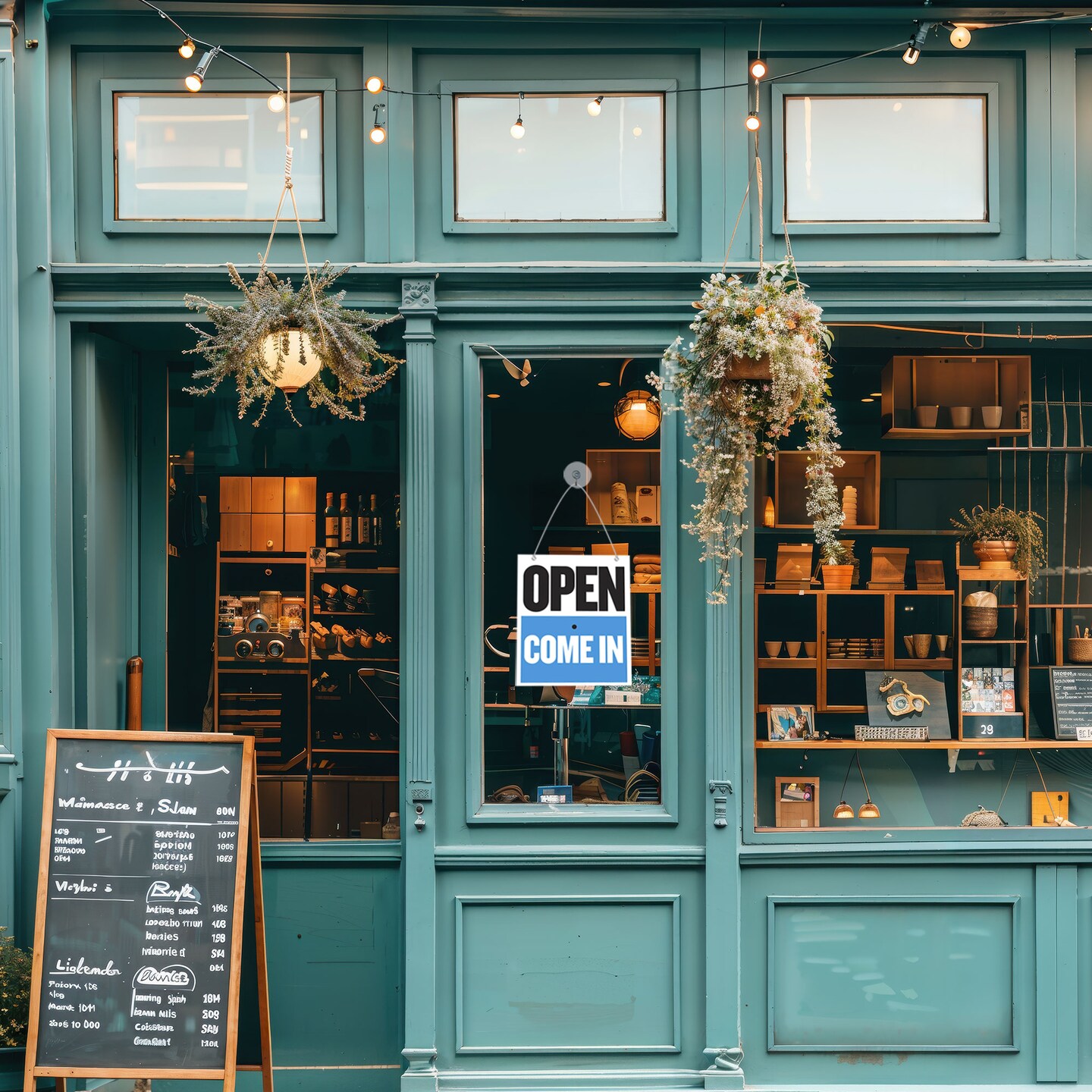 BAZIC Clock Sign "WILL RETURN" w/ "OPEN" sign on back 7.5" X 9"
