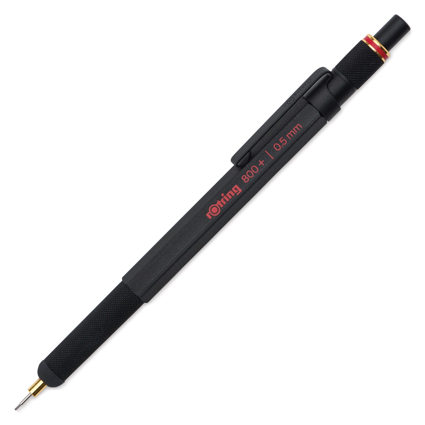 Rotring 800+ Stylus Mechanical Pencil - Black, 0.5 mm