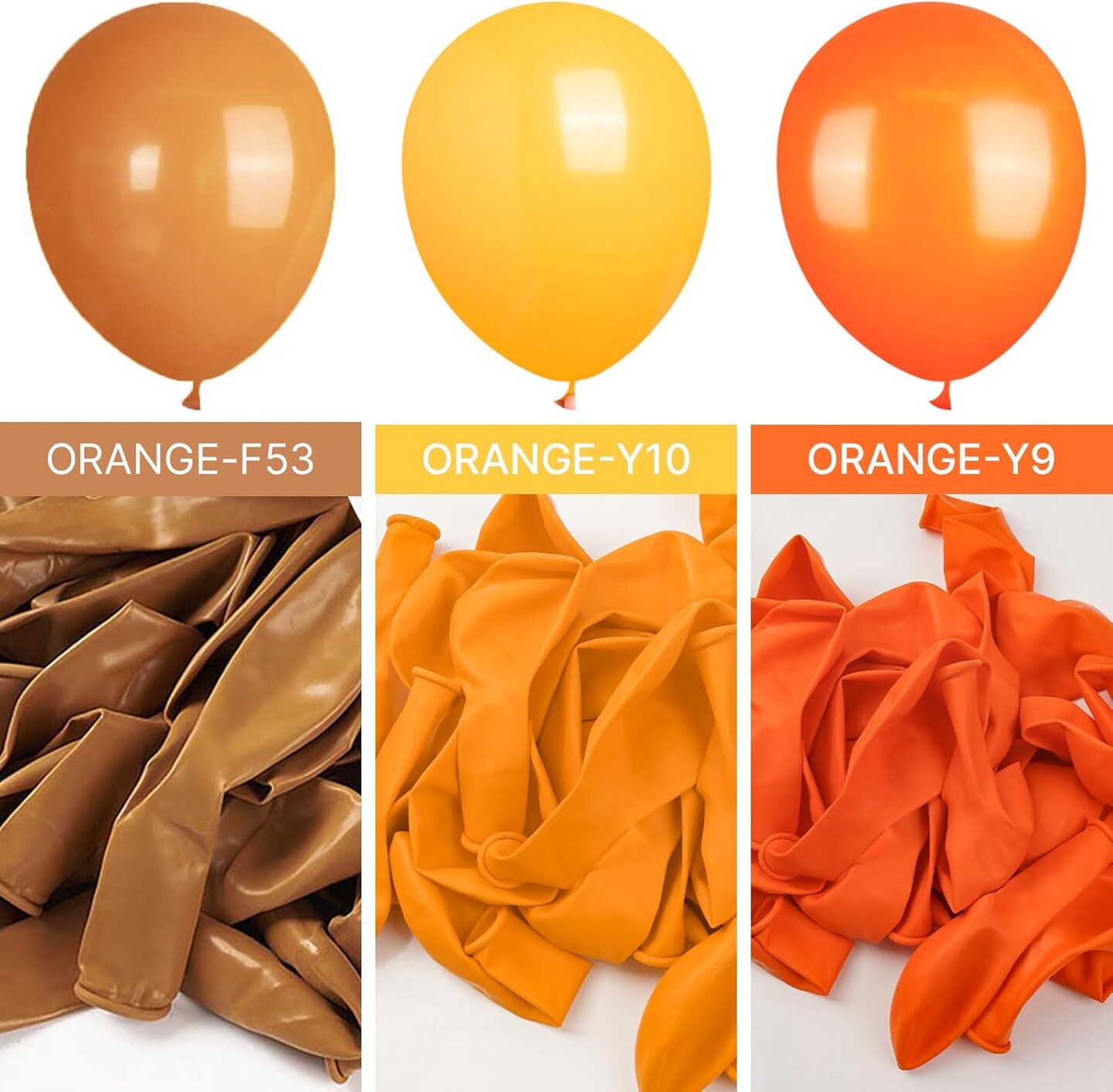 140 pcs Balloon Different Sizes Pack of 18 12 10 5 Inch with 45 color choices