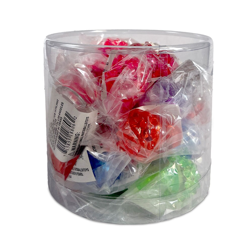 Flashing Grape Ring Assortment 24 Ct