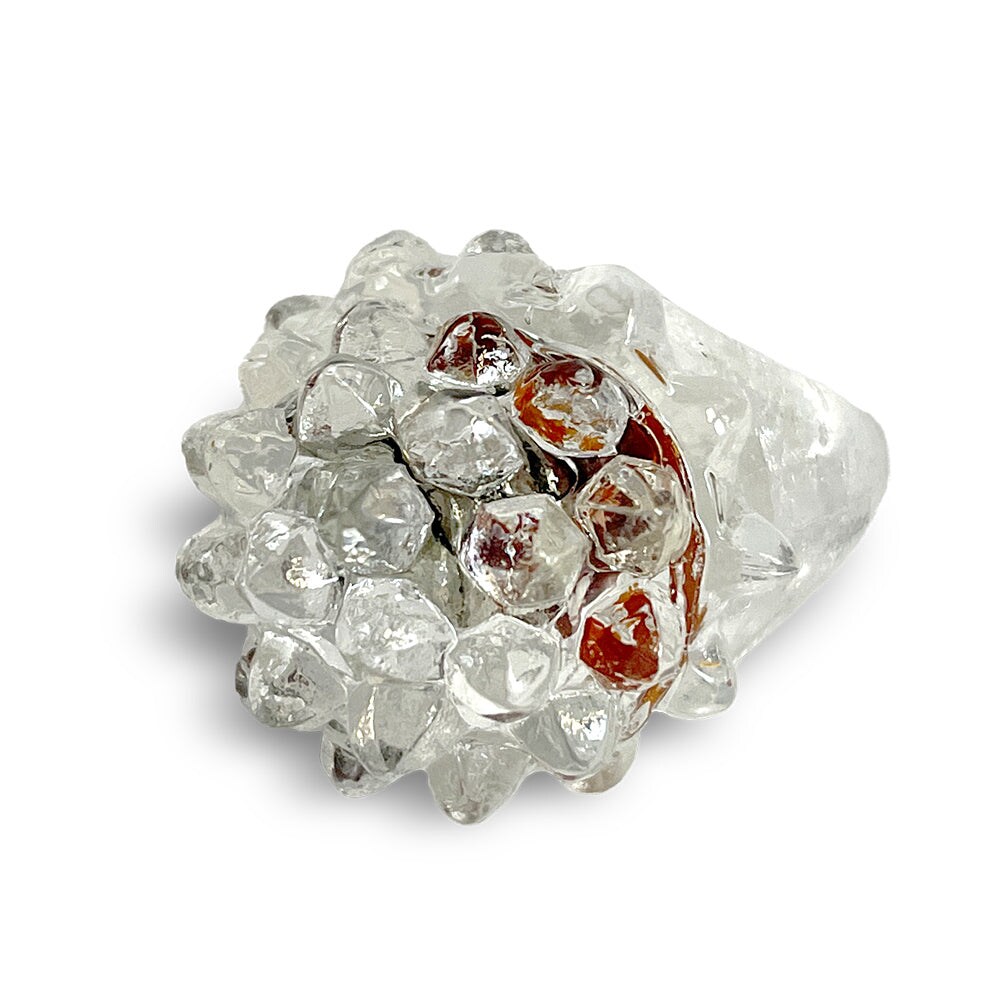 Flashing Clear Ring Tub 24 Ct