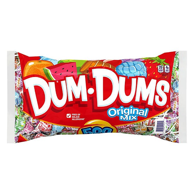 Dum Dum Original Pops 500 ct.