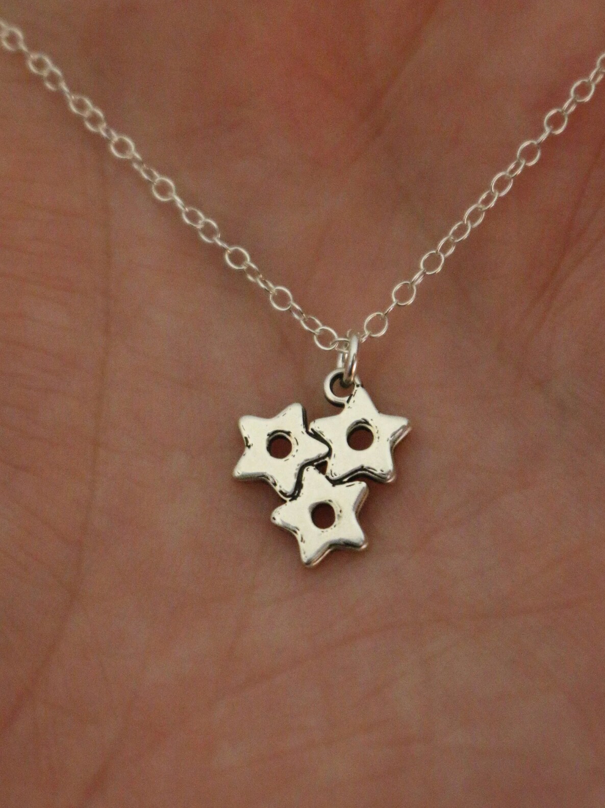 Star Pastina Pasta Necklace | Unique Jewelry | Favorite Pasta Necklace | Pasta Lover Best Friend Gift | Italian Stelline Pasta Jewelry product 6