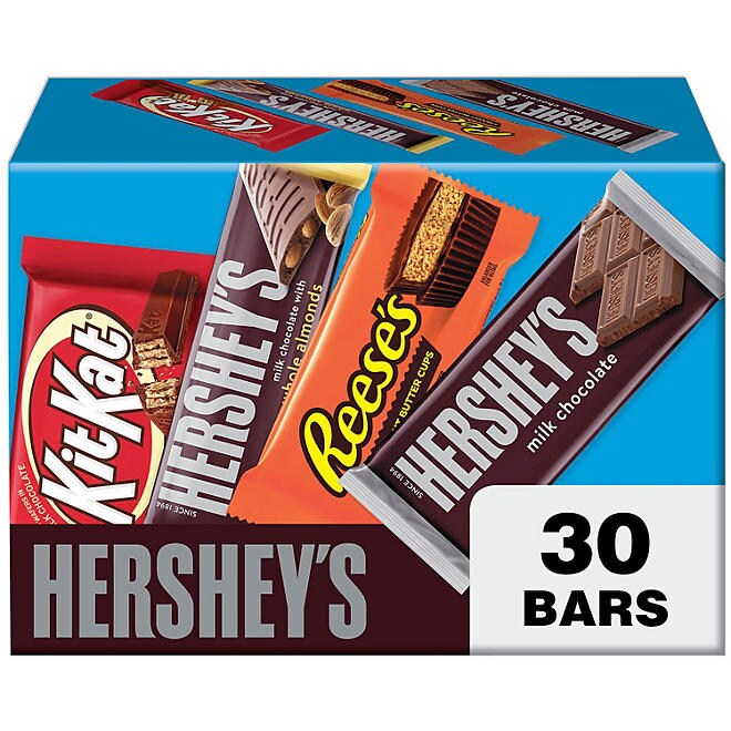 Hershey's Kit Kat and Reese's Assorted Milk Chocolate Candy A Delightful Treat for Every Occasion