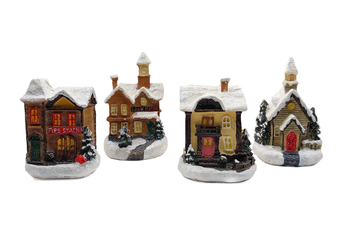 Train Station Christmas Village Wizardi F07-N1-9-6542B