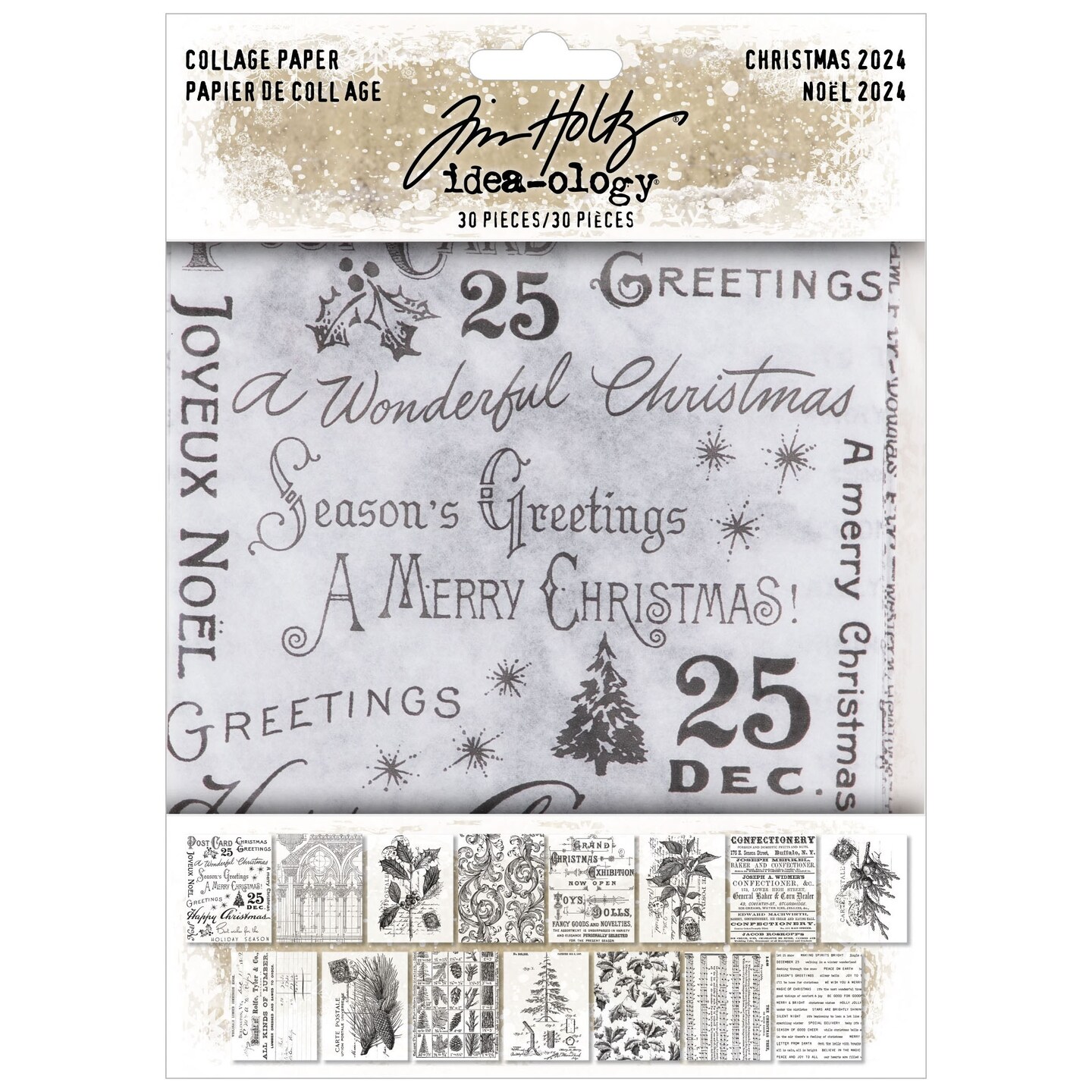 Tim Holtz Idea-ology-Collage Paper