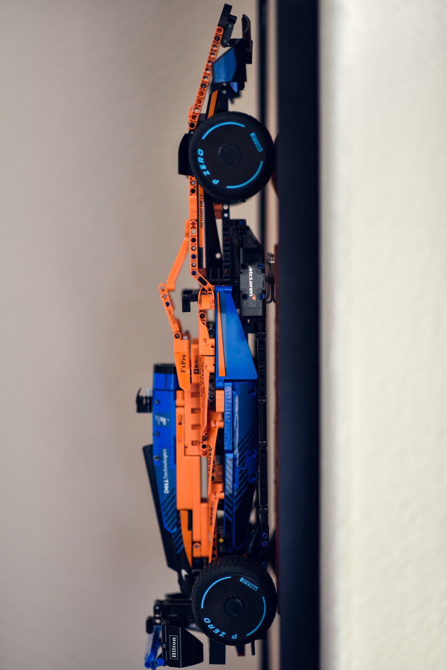 Aluminum Display Wall Frame for LEGO® Technic McLaren Formula 1
