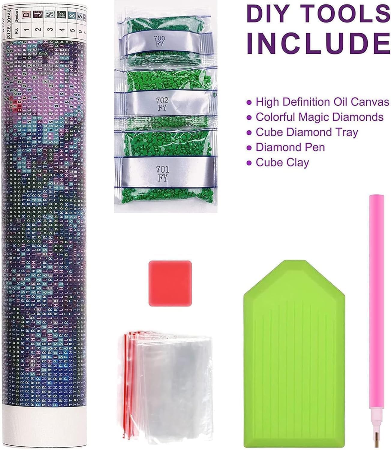 Diamond Art Kits for Adults Beginner (DP01599) 11.63 x 0.53 x 7.63 inches