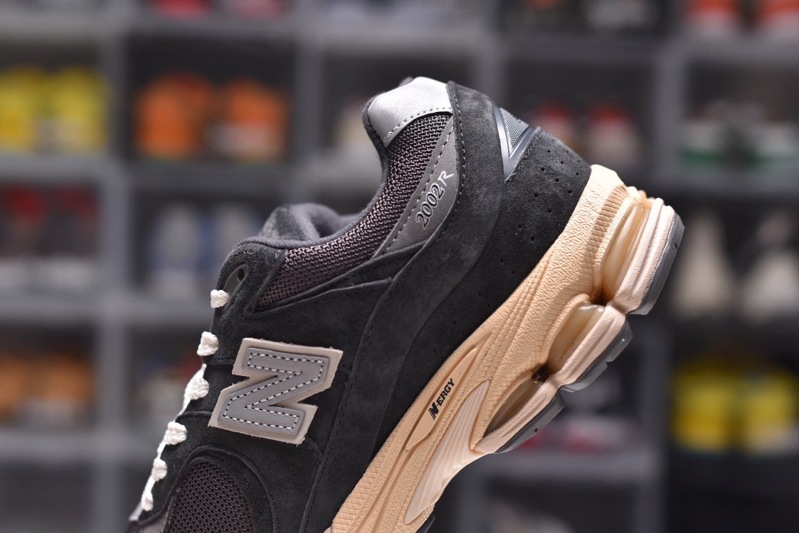 New Balance 2002R Black Dark Grey | MakerPlace by Michaels