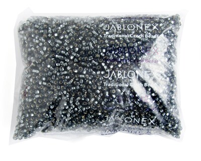 John Bead 6/0 Silver Lined Czech Glass Seed Beads, 500g