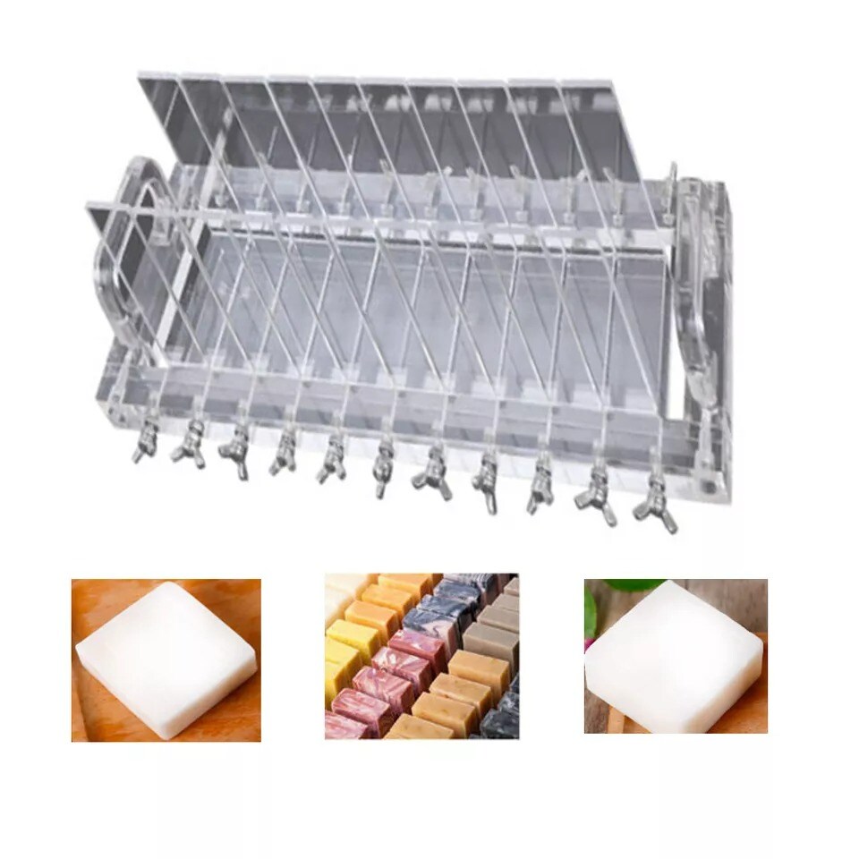 Handmade Soap Cutter Acrylic Cutting Machine Wire Slicer Soap Making Loaf Mold