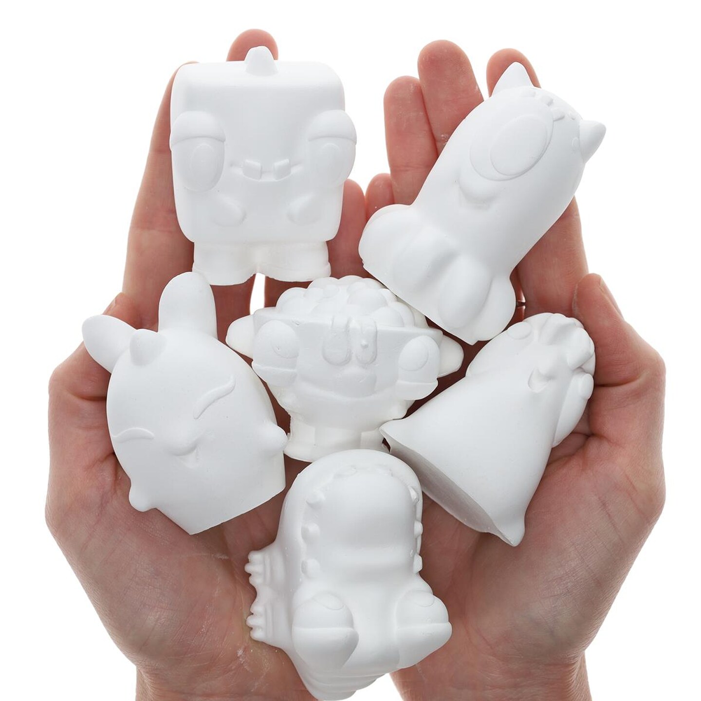 Essentials By Leisure Arts - Plaster Kit Value Pack Monster, Ceramic Painting Kit for Kids, Kids Painting, Ceramics To Paint, Painting Crafts, Paint Your Own Ceramic, Figurine Painting Kit