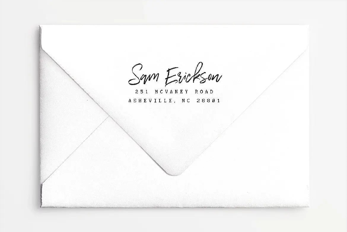 Address Stamp No. 3, Return Address
