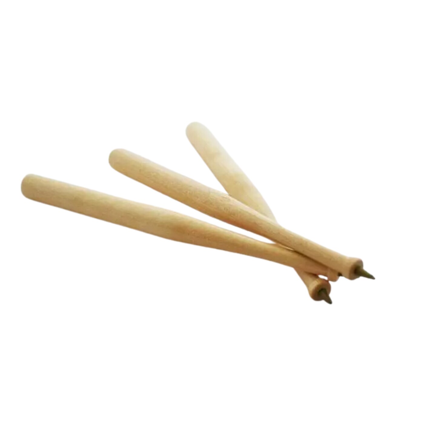 Kitcheniva 10 Pcs 8&#x22; x 5/8&#x22; Maple Wood Baseball Pens Baseball Party Favor Gift