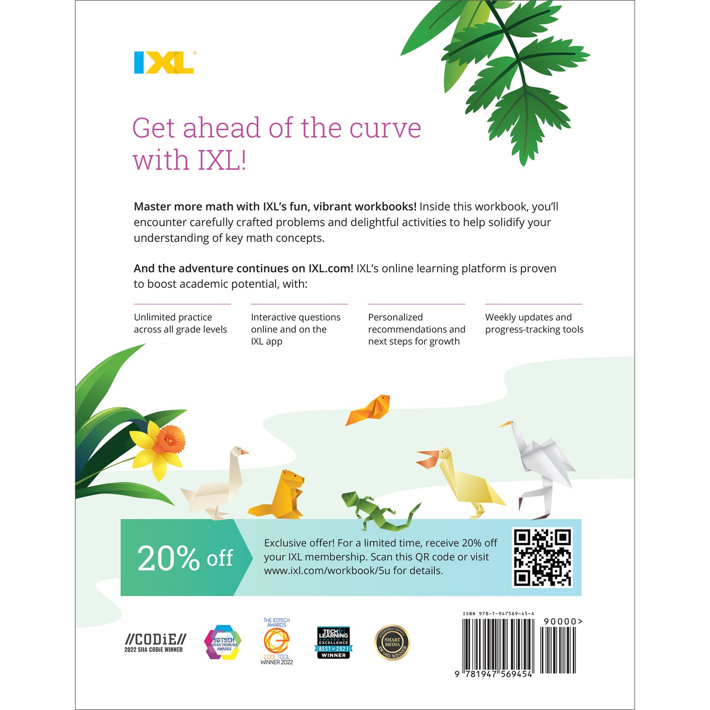 The IXL Ultimate 5th Grade Math Workbook, Activity Book for Kids Ages 10-11 Covering Multiplication, Division, Fractions, Decimals, Geometry, and More Mathematics