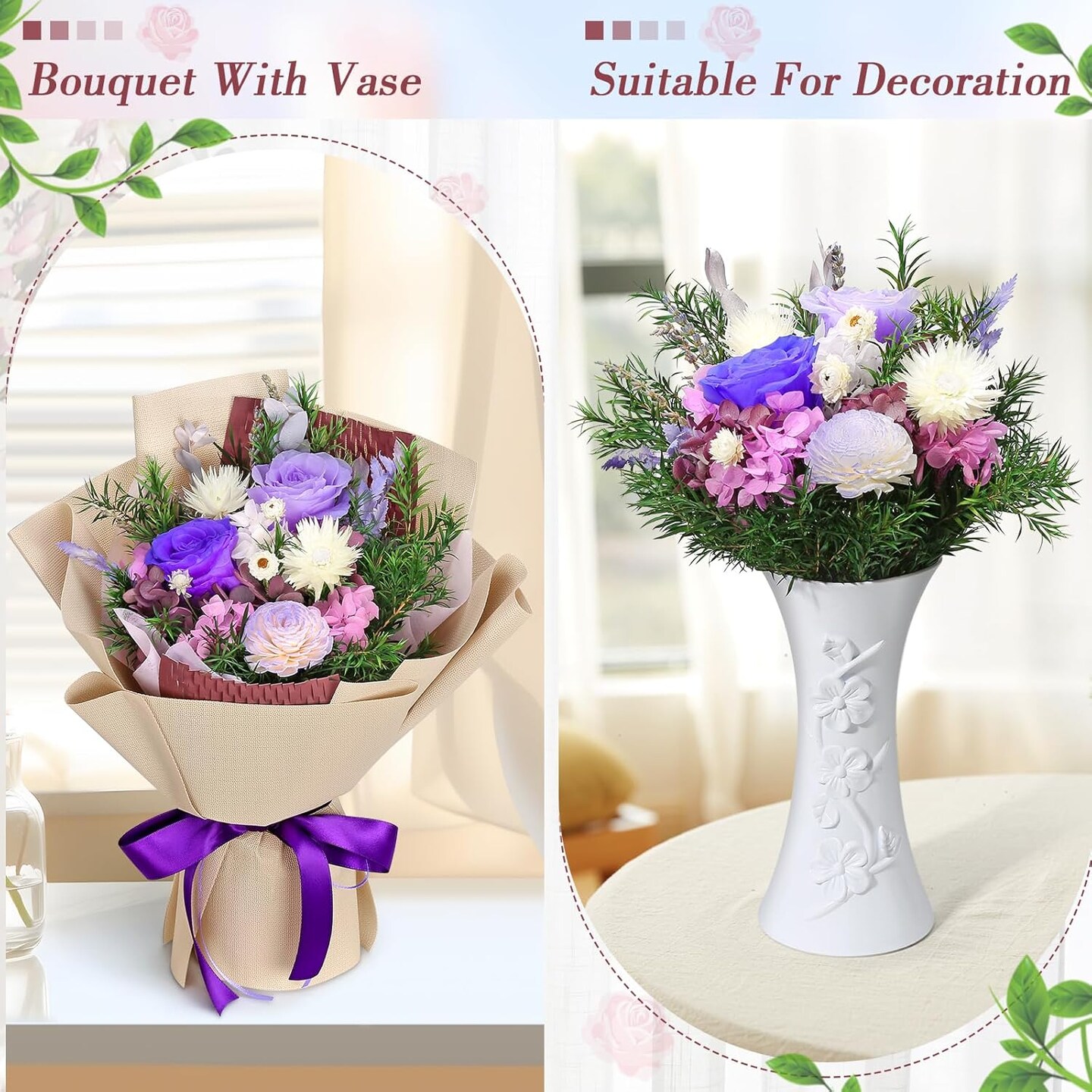 Preserved Flowers Bouquet, Flowers for Delivery Prime