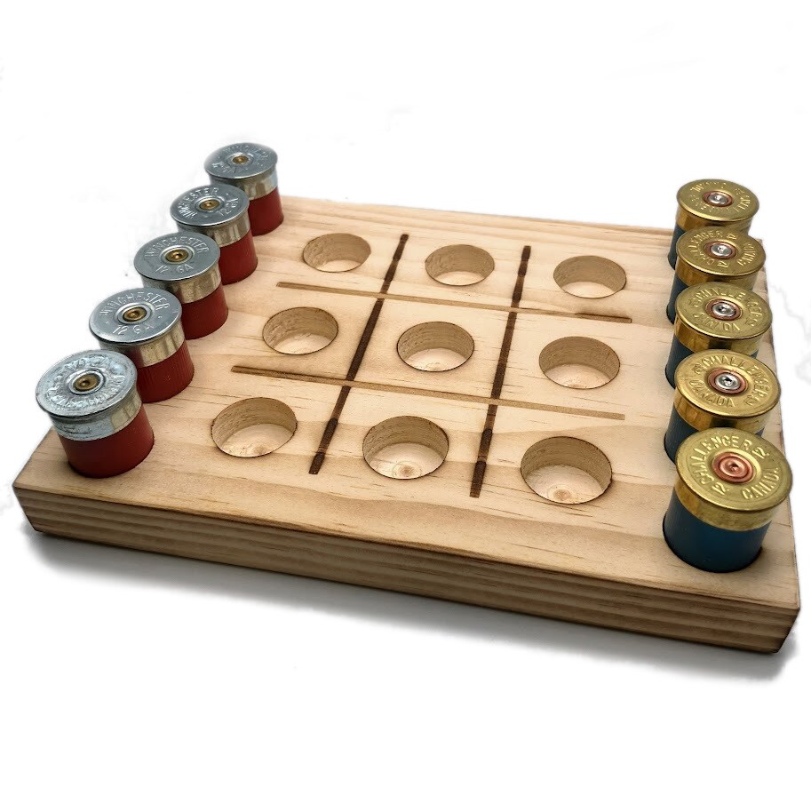 Tic Tac Toe Shotgun Shell Game, Man Cave, Bar Teaser - Michaels