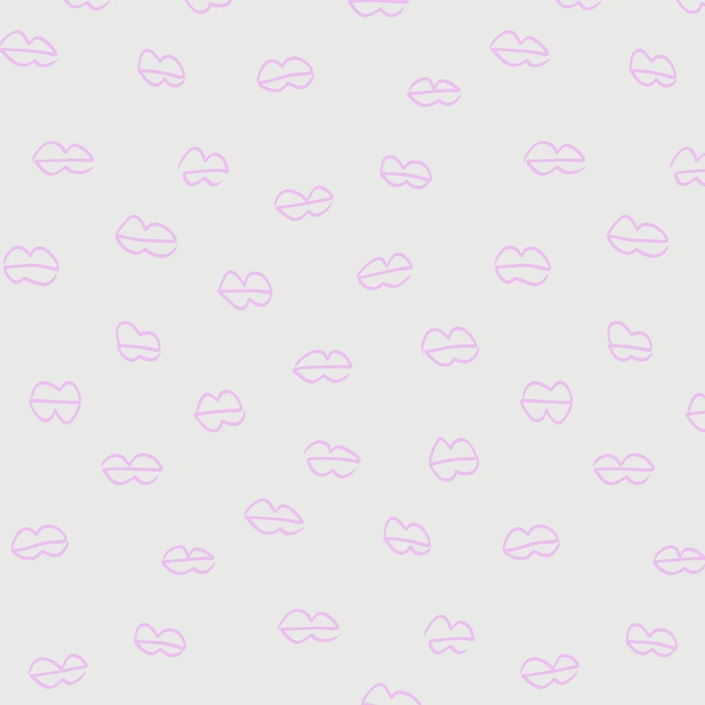 Lips Drawing Gift Wrap