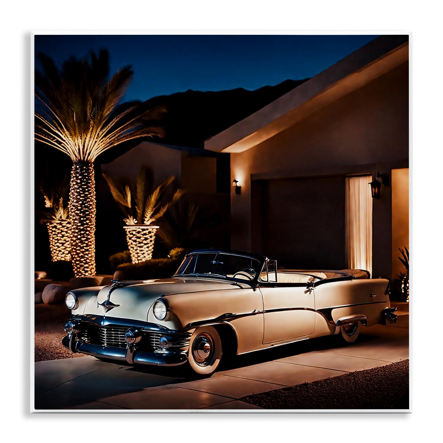 Stupell Industries Miami Wheels Classic Car Wall Plaque Art Design by Noah Bay